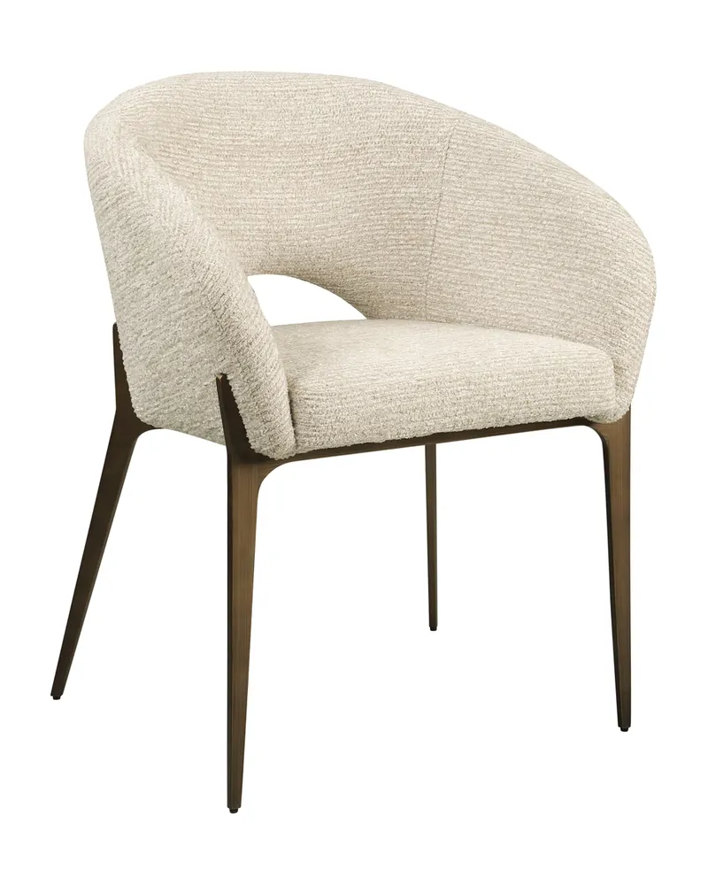 Esszimmerstuhl Kenzi, Natural linear, feuerhemmend von Richmond Interiors, Produktansicht 3
