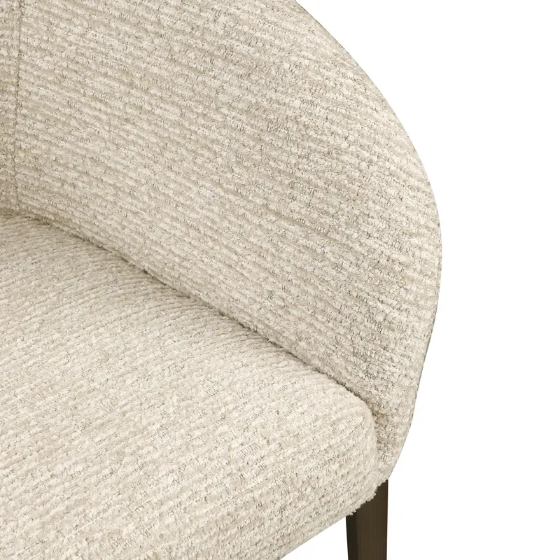 Esszimmerstuhl Kenzi, Natural linear, feuerhemmend von Richmond Interiors, Produktansicht 6