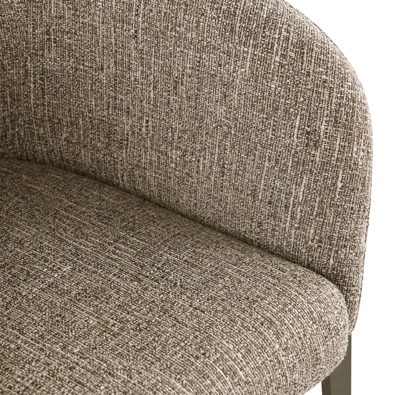 Esszimmerstuhl Kenzi, Brown tweed von Richmond Interiors, Produktansicht 7