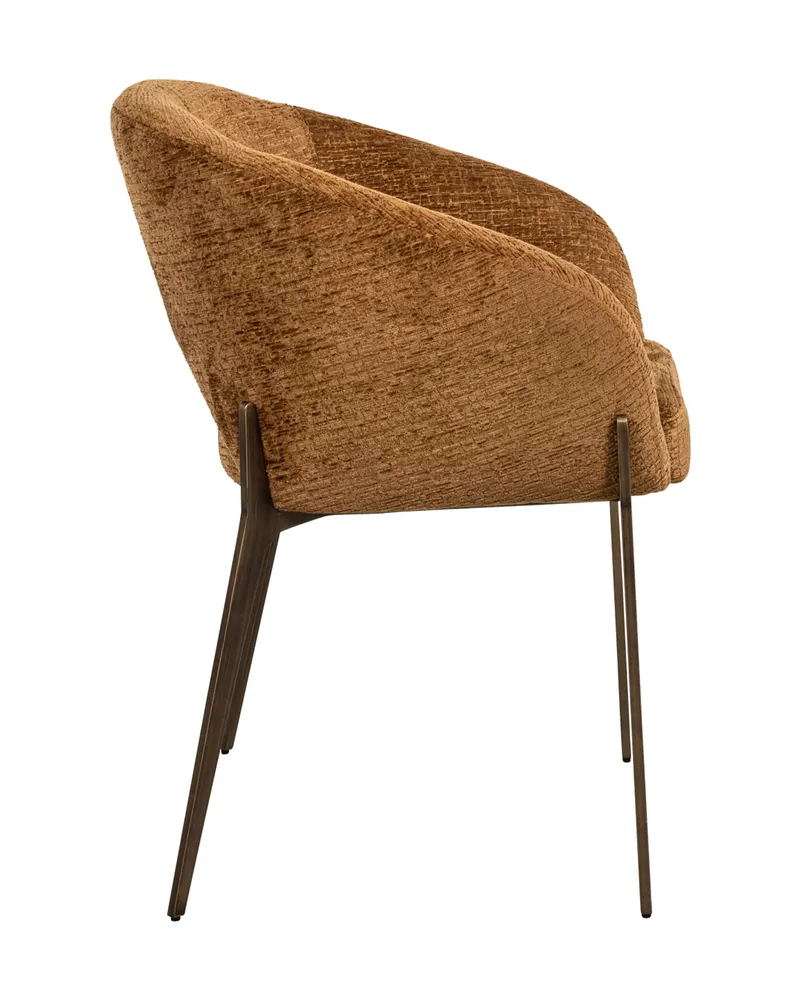 Esszimmerstuhl Kenzi, Cognac fusion von Richmond Interiors, Produktansicht 4
