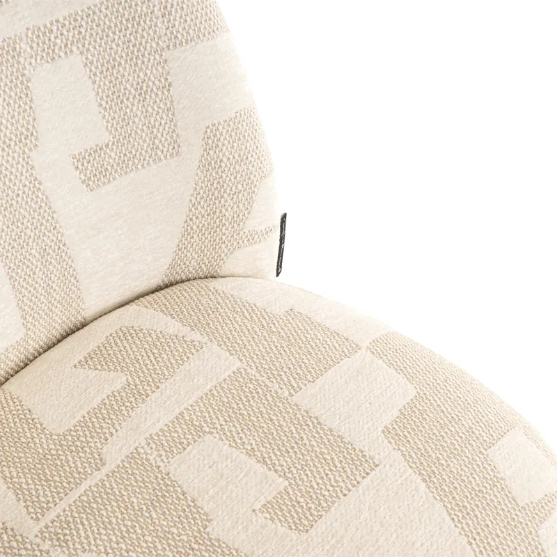 Esszimmerstuhl Lana, Beige graffic, 2er-Set von Richmond Interiors, Produktansicht 8