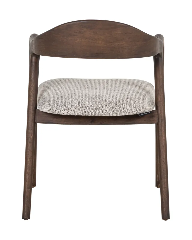 Esszimmerstuhl Mihara, Mocca fancy, feuerhemmend von Richmond Interiors