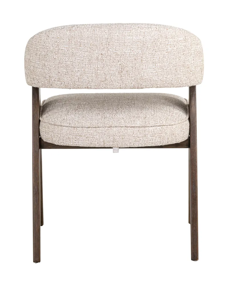 Esszimmerstuhl Mori, Cream tweed, feuerhemmend von Richmond Interiors, Produktansicht 5