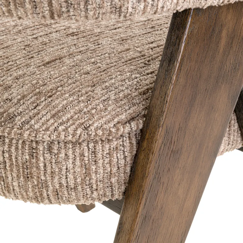 Esszimmerstuhl Mori, Mocca linear, feuerhemmend von Richmond Interiors, Produktansicht 10