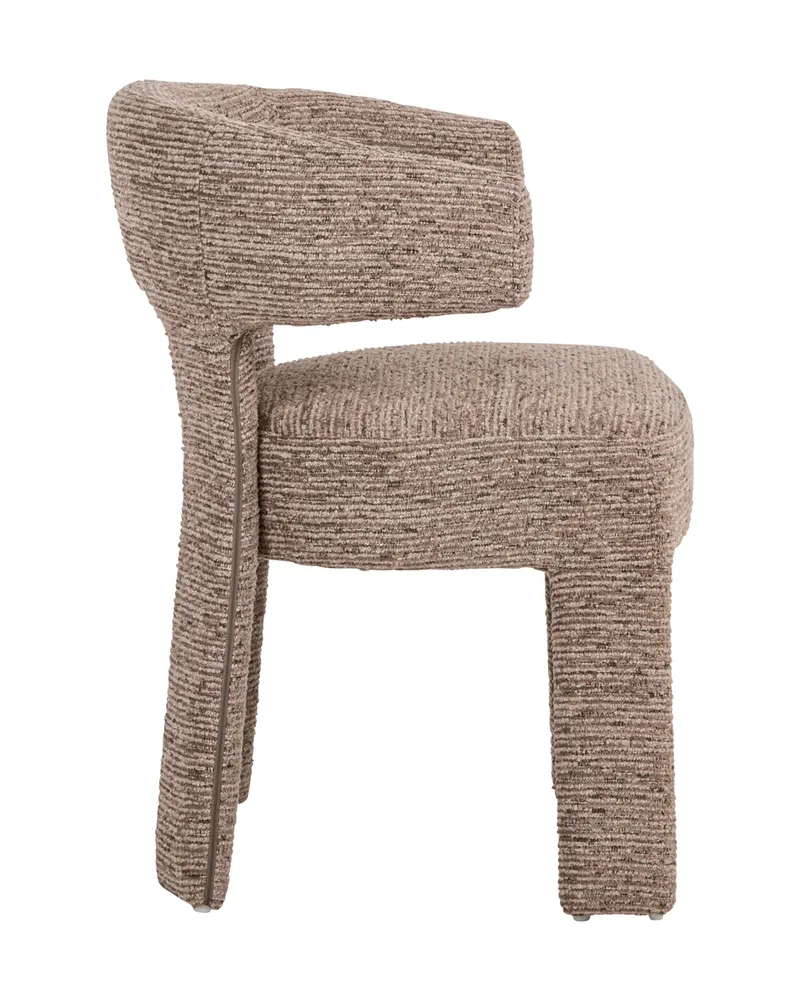 Esszimmerstuhl Nerio, Mocca linear von Richmond Interiors, Produktansicht 4
