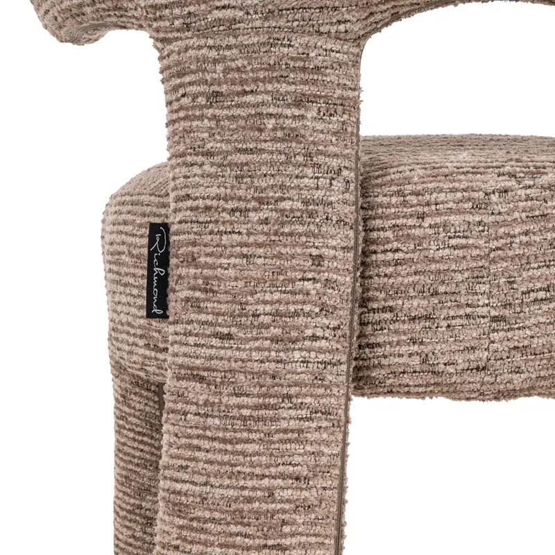 Esszimmerstuhl Nerio, Mocca linear von Richmond Interiors, Produktansicht 6