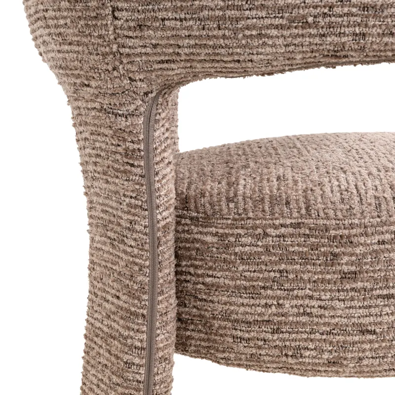 Esszimmerstuhl Nerio, Mocca linear von Richmond Interiors, Produktansicht 9