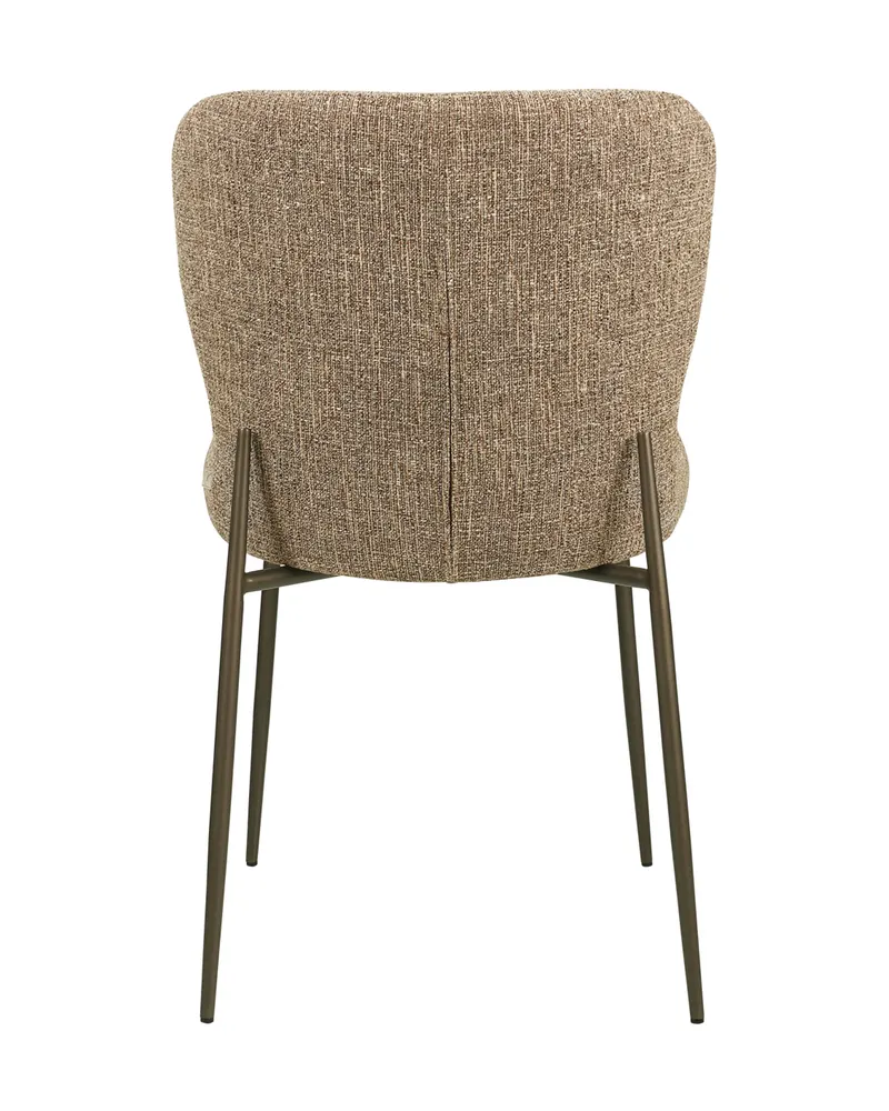Esszimmerstuhl Odarby, Brown tweed, feuerhemmend, 2er-Set von Richmond Interiors, Produktansicht 5