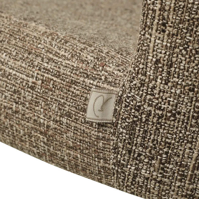 Esszimmerstuhl Odarby, Brown tweed, feuerhemmend, 2er-Set von Richmond Interiors, Produktansicht 6