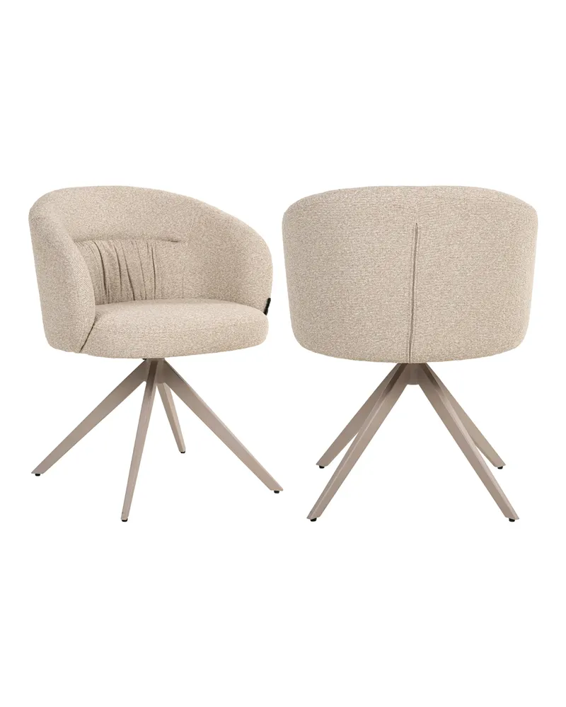 Esszimmerstuhl Olivia, Biscotti, drehbar von Richmond Interiors, Produktansicht 2