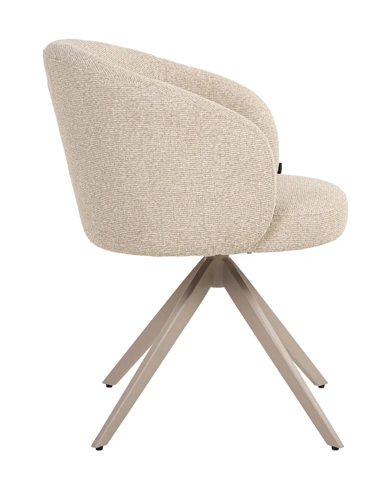 Esszimmerstuhl Olivia, Biscotti, drehbar von Richmond Interiors, Produktansicht 4