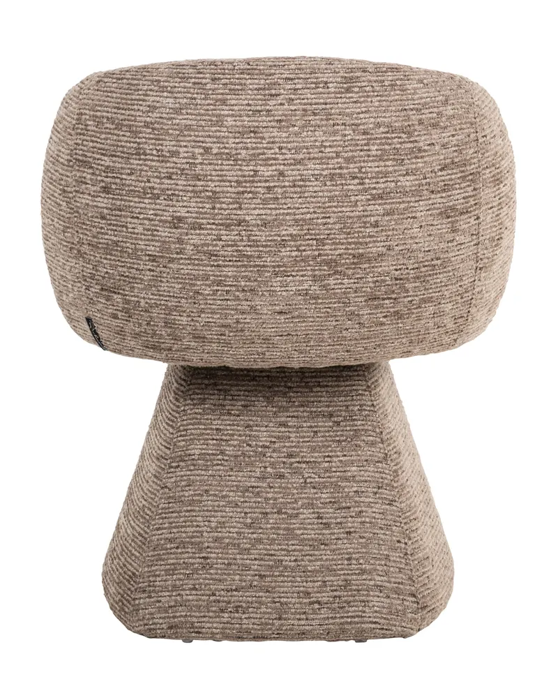 Esszimmerstuhl Quiriro, Mocca linear, drehbar von Richmond Interiors, Produktansicht 5