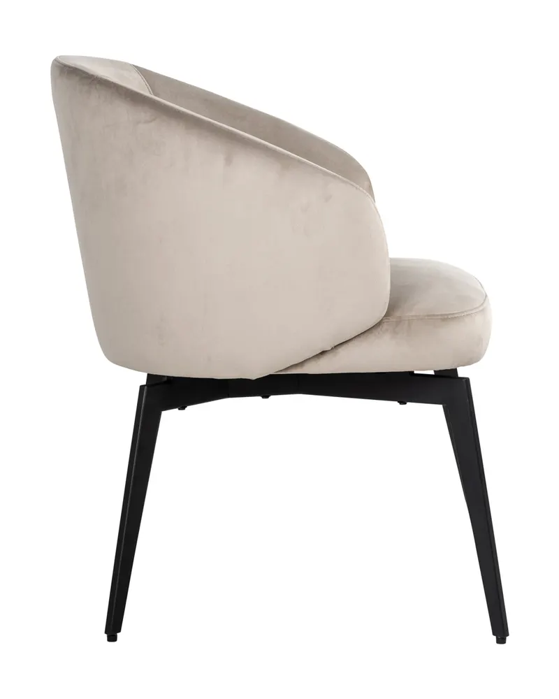 Esszimmerstuhl Amphara, Khaki velvet von Richmond Interiors, Produktansicht 4