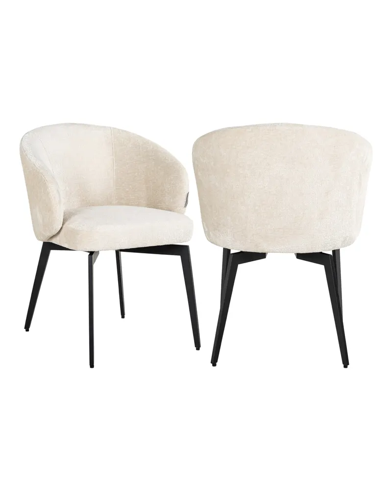 Esszimmerstuhl Amphara, FR white chenille von Richmond Interiors, Produktansicht 2