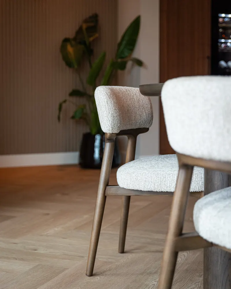 Esszimmerstuhl Basker, Natural linear von Richmond Interiors, Wohnbeispiel 10, im Wohnraum