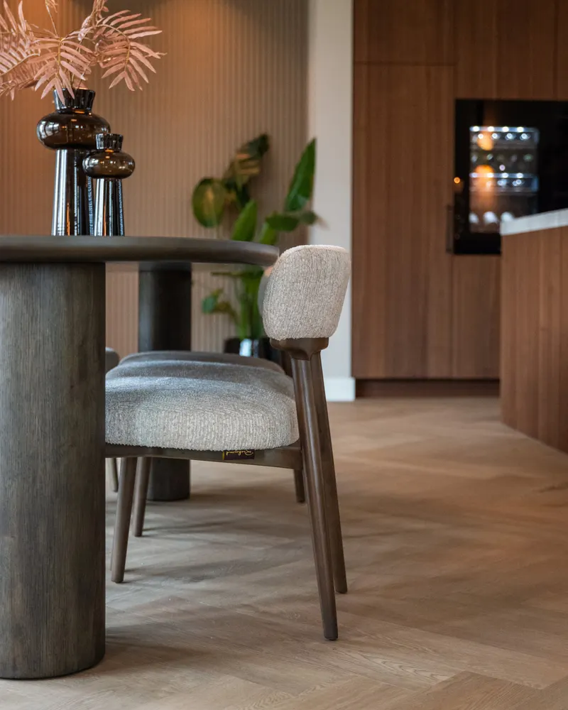 Esszimmerstuhl Basker, Natural linear von Richmond Interiors, Wohnbeispiel 11, im Wohnraum