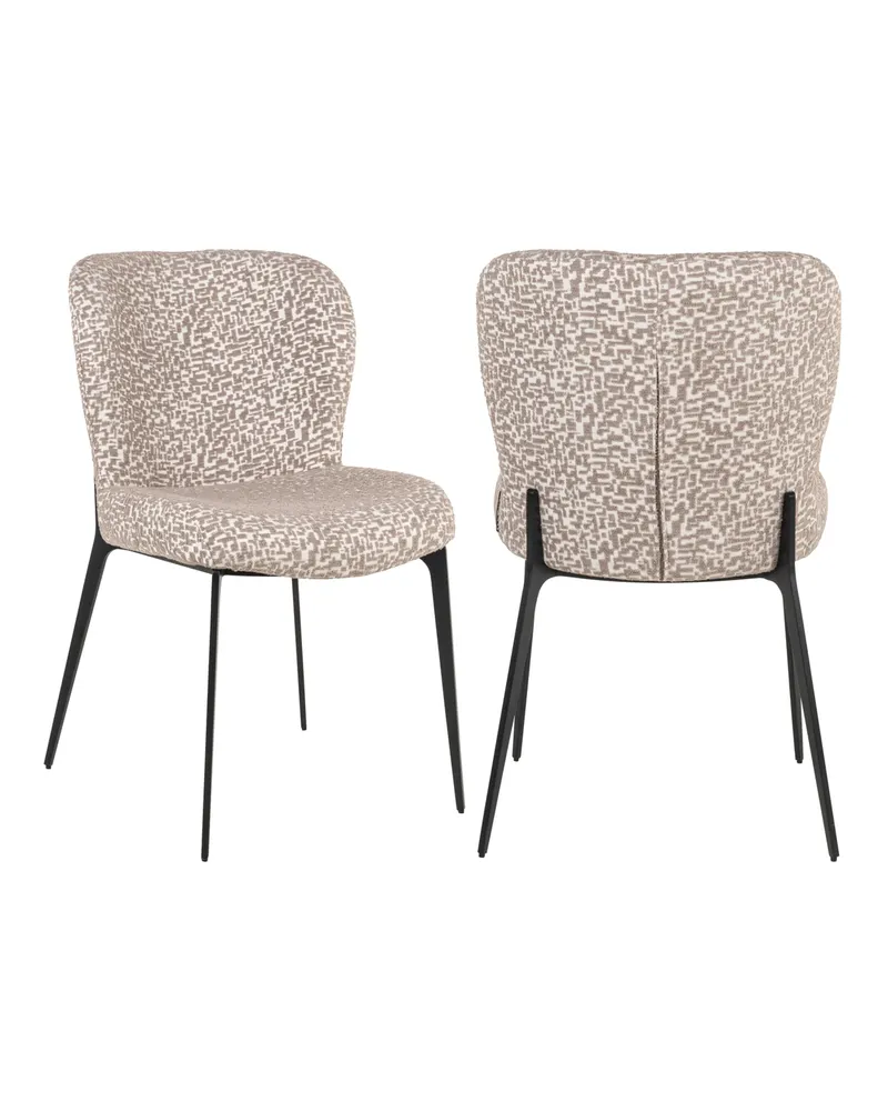 Esszimmerstuhl Sergio, Natural geo von Richmond Interiors, Produktansicht 2
