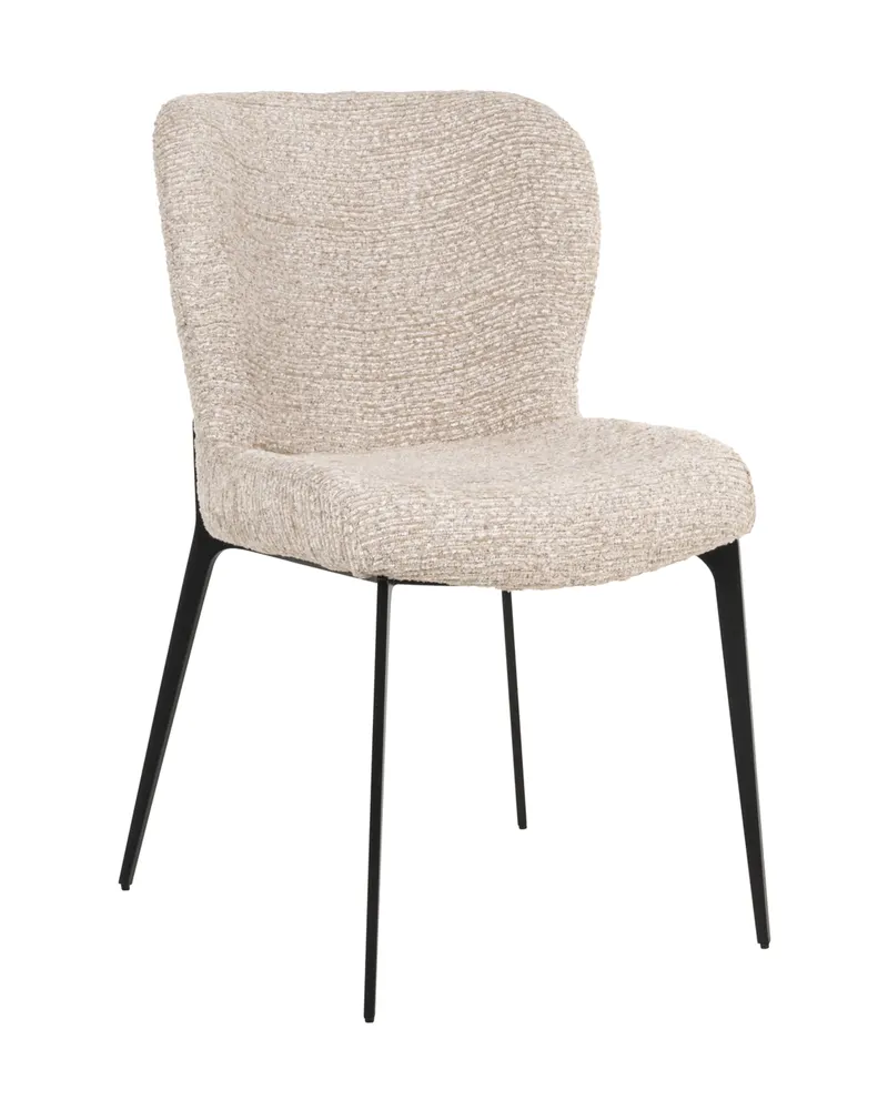 Esszimmerstuhl Sergio, Natural linear von Richmond Interiors, Produktansicht 3