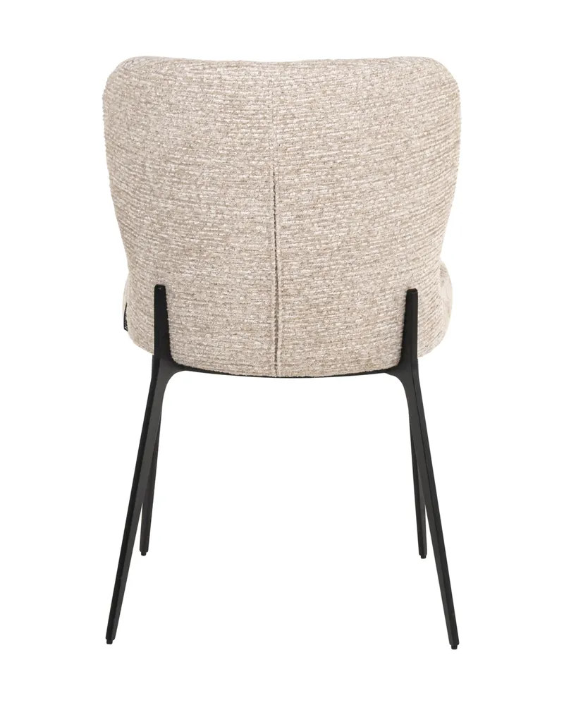 Esszimmerstuhl Sergio, Natural linear von Richmond Interiors, Produktansicht 5