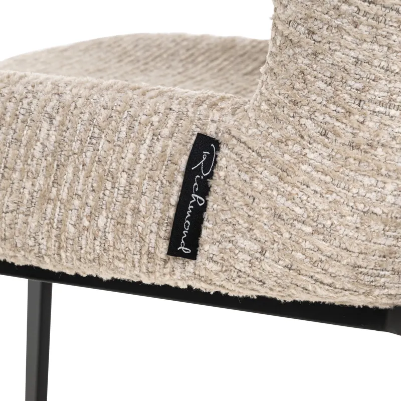 Esszimmerstuhl Sergio, Natural linear von Richmond Interiors, Produktansicht 6