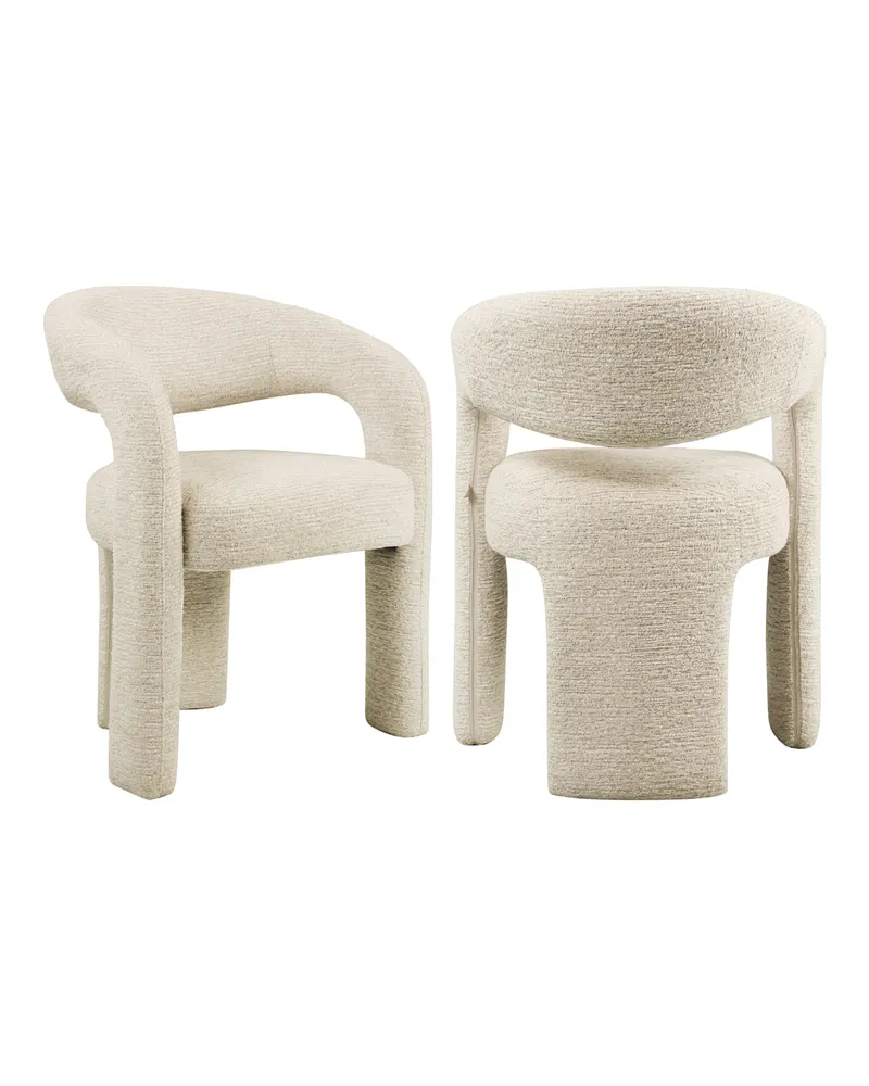 Esszimmerstuhl Soho, Natural linear von Richmond Interiors, Produktansicht 3