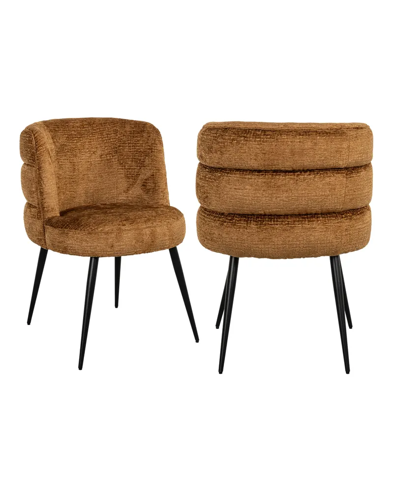 Esszimmerstuhl Stella, Cognac fusion von Richmond Interiors, Produktansicht 2