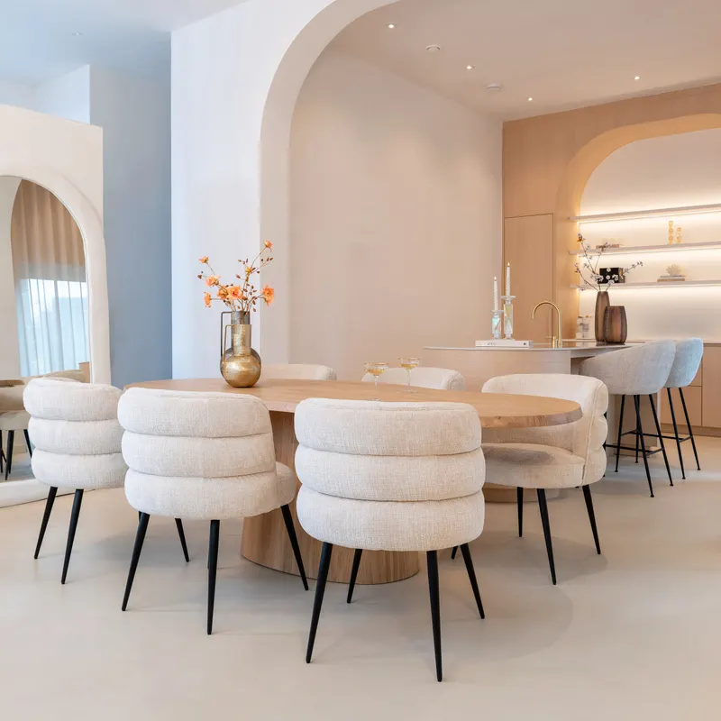Esstisch Riva, Eiche natur von Richmond Interiors, Wohnbeispiel 8, im Wohnraum