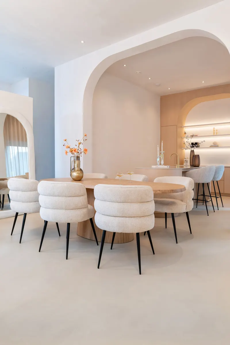 Esstisch Riva, Eiche natur von Richmond Interiors, Wohnbeispiel 9, im Wohnraum