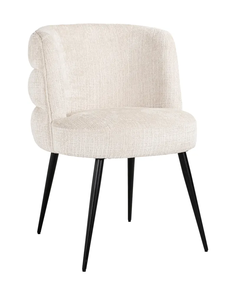 Esszimmerstuhl Stella, Niagara Beige, feuerhemmend von Richmond Interiors, Produktansicht 3