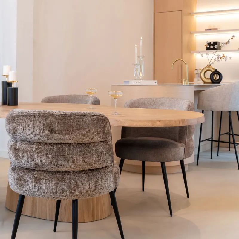 Esstisch Riva, Eiche natur von Richmond Interiors, Wohnbeispiel 13, im Wohnraum