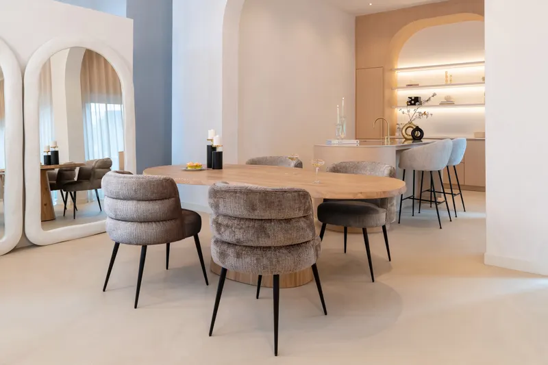 Esstisch Riva, Eiche natur von Richmond Interiors, Wohnbeispiel 12, im Wohnraum