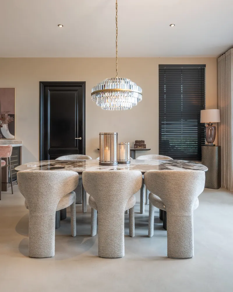 Esstisch Langford, Braun, 230 cm von Richmond Interiors, Wohnbeispiel 8, im Wohnraum