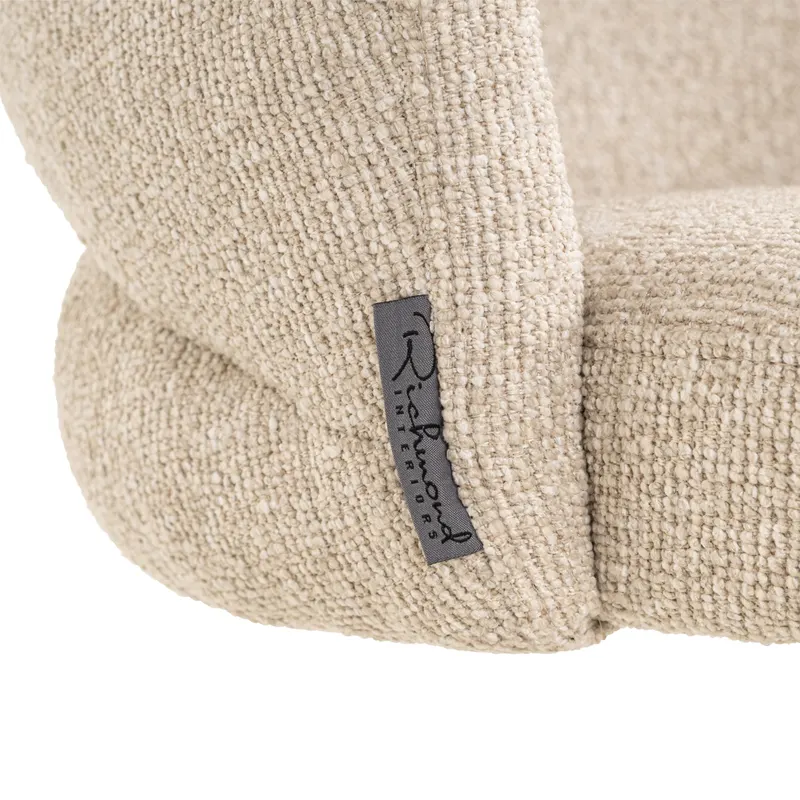 Esszimmerstuhl Zendaya, Biscotti, drehbar, feuerhemmend von Richmond Interiors, Produktansicht 6