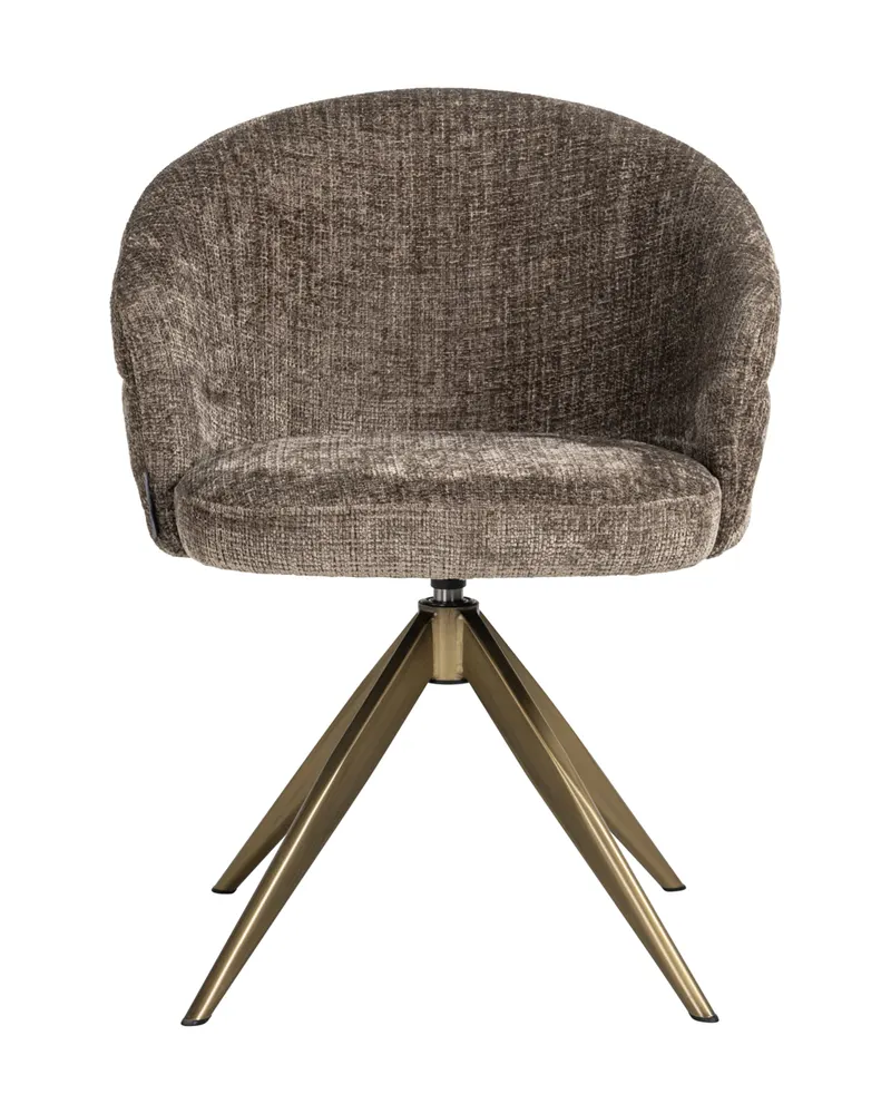 Esszimmerstuhl Zendaya, Niagara stone, drehbar von Richmond Interiors
