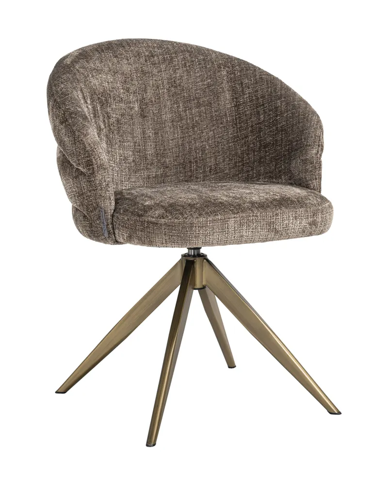 Esszimmerstuhl Zendaya, Niagara stone, drehbar von Richmond Interiors, Produktansicht 3