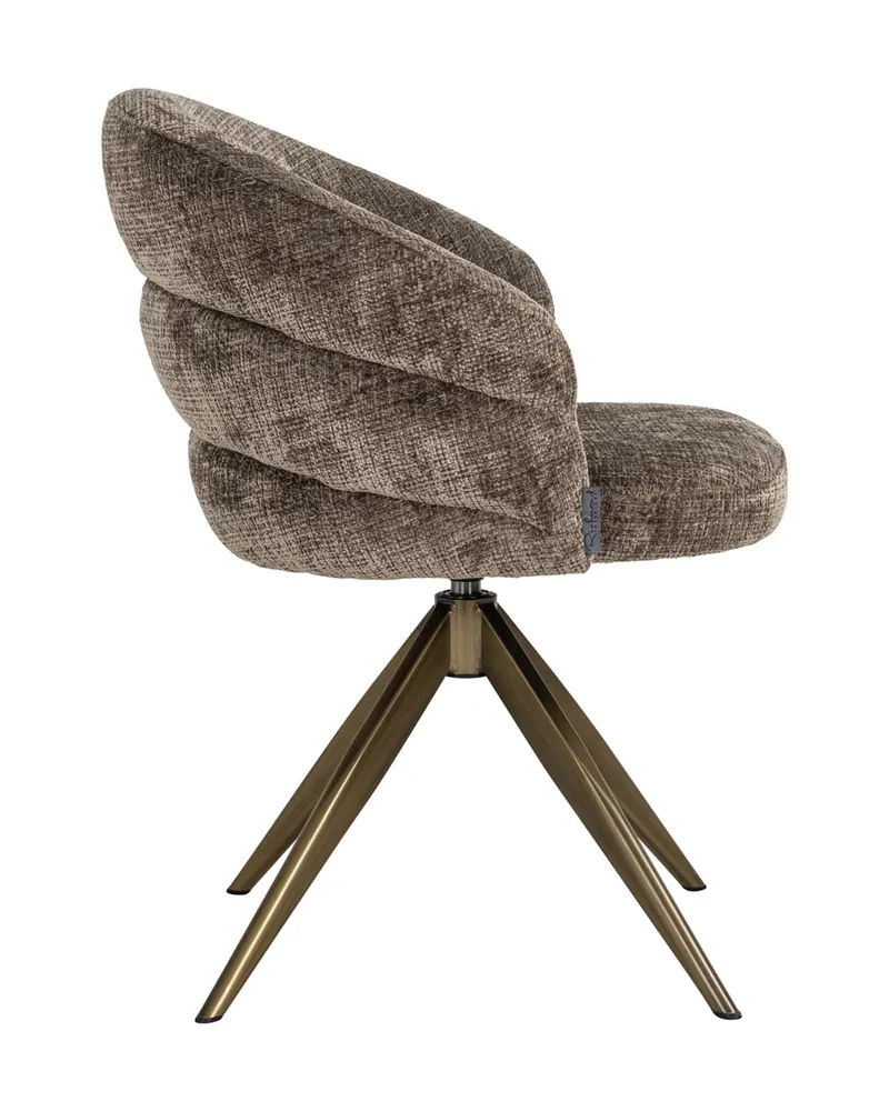 Esszimmerstuhl Zendaya, Niagara stone, drehbar von Richmond Interiors, Produktansicht 4