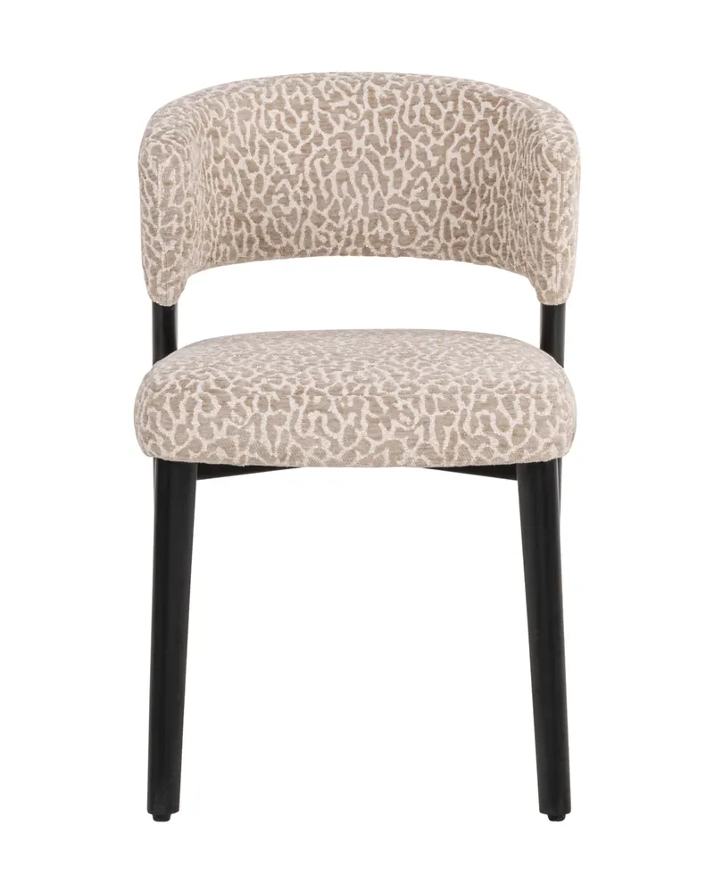 Esszimmerstuhl Zeno, Beige leopard von Richmond Interiors