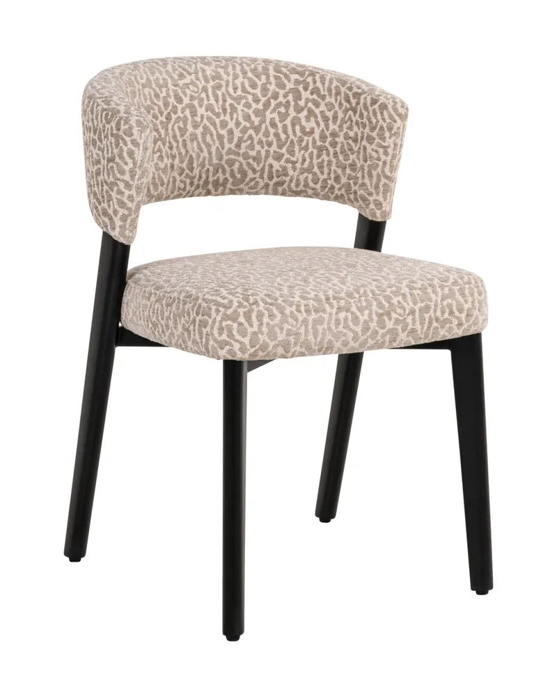 Esszimmerstuhl Zeno, Beige leopard von Richmond Interiors, Produktansicht 3