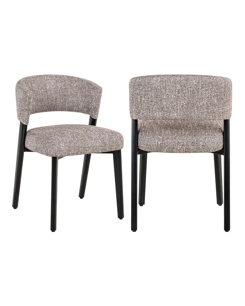 Esszimmerstuhl Zeno, Earth tweed von Richmond Interiors, Produktansicht 2