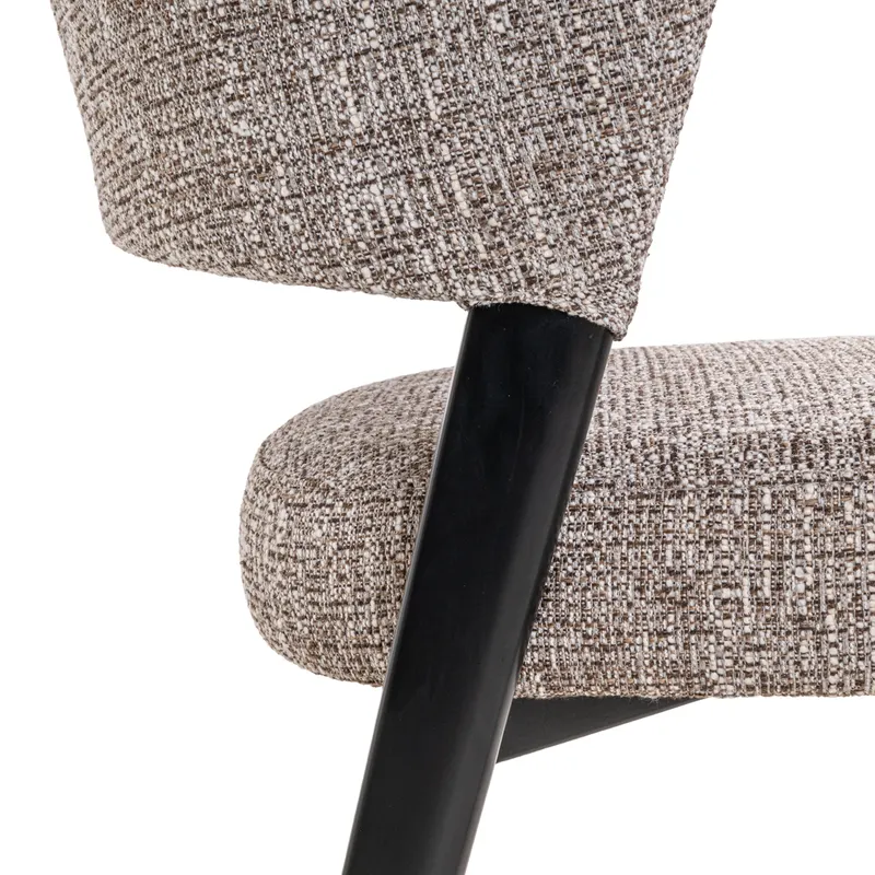 Esszimmerstuhl Zeno, Earth tweed von Richmond Interiors, Produktansicht 9