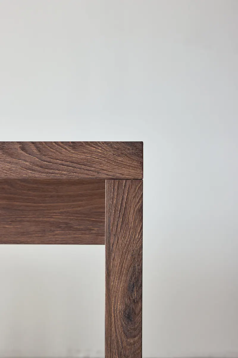 Evone rechteckiger Esstisch 200 × 100 cm, im Wohnraum, Ansicht 6