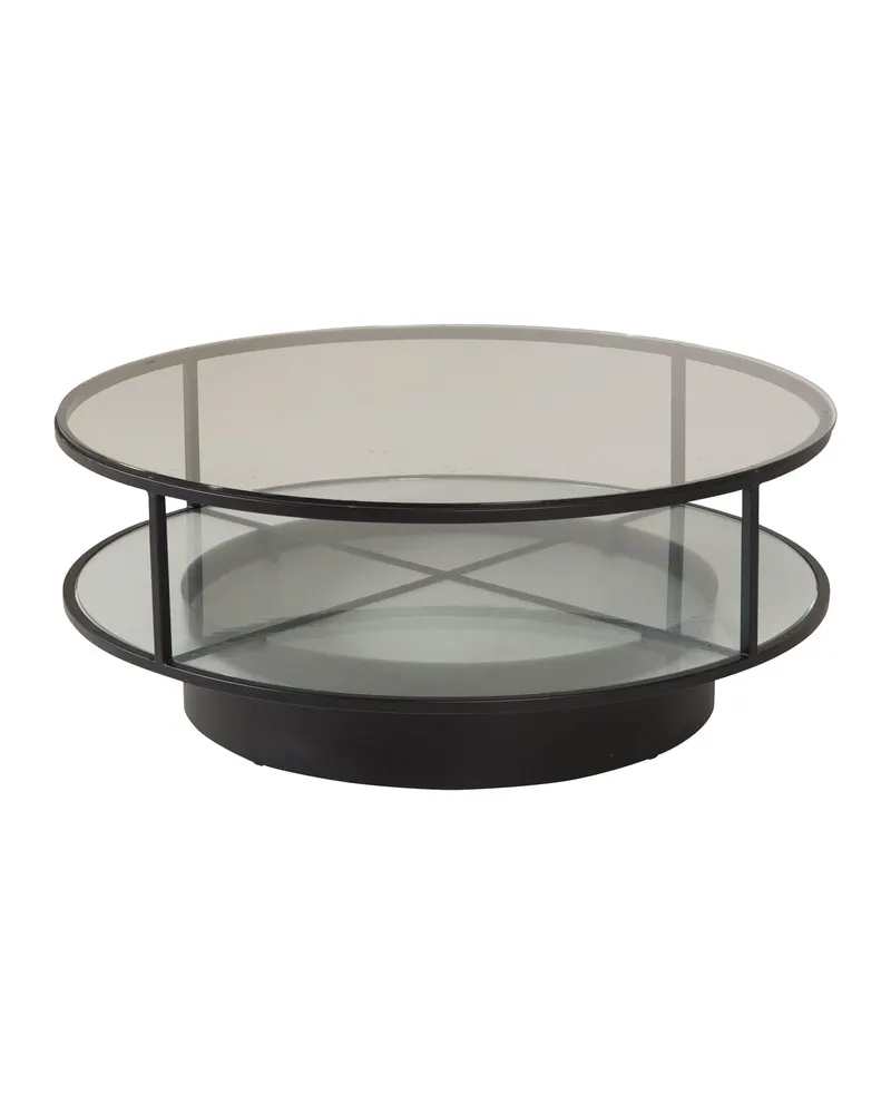 Falsterbo runder Couchtisch aus Glas, Ansicht 2