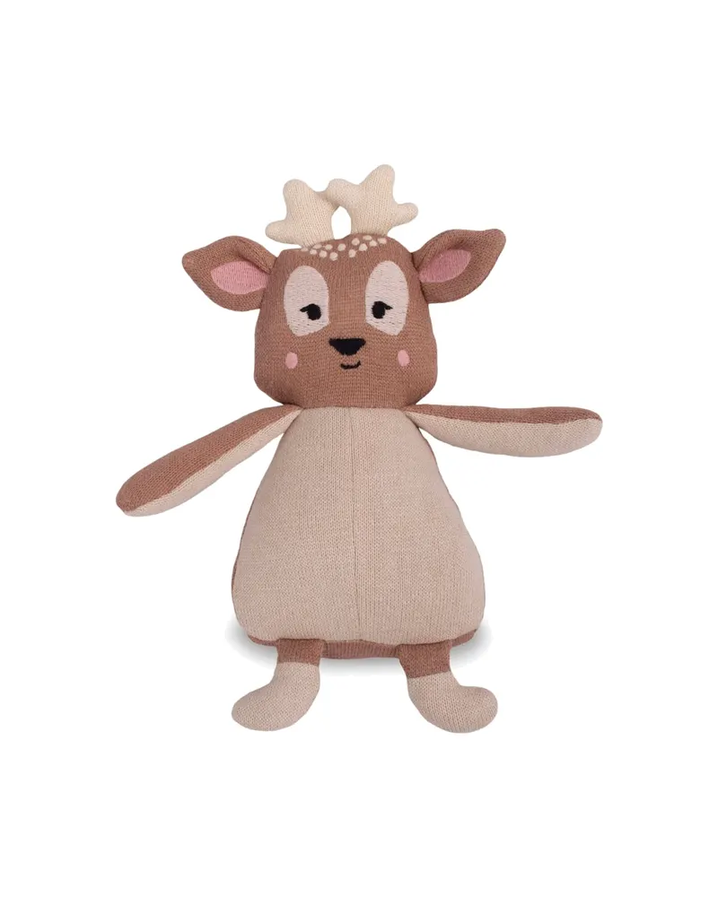 Kuscheltier Bea the Bambi aus Bio-Baumwolle, Brownie (braun)