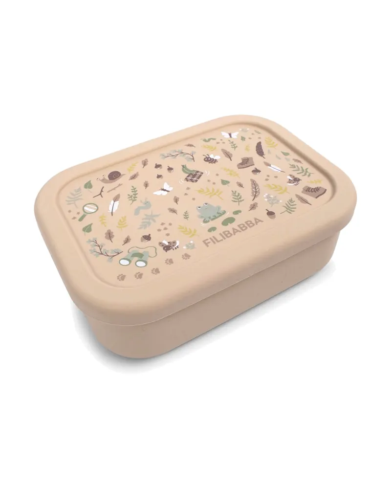 Silikon-Brotdose Little Wonders mit drei Fächern, 700 ml