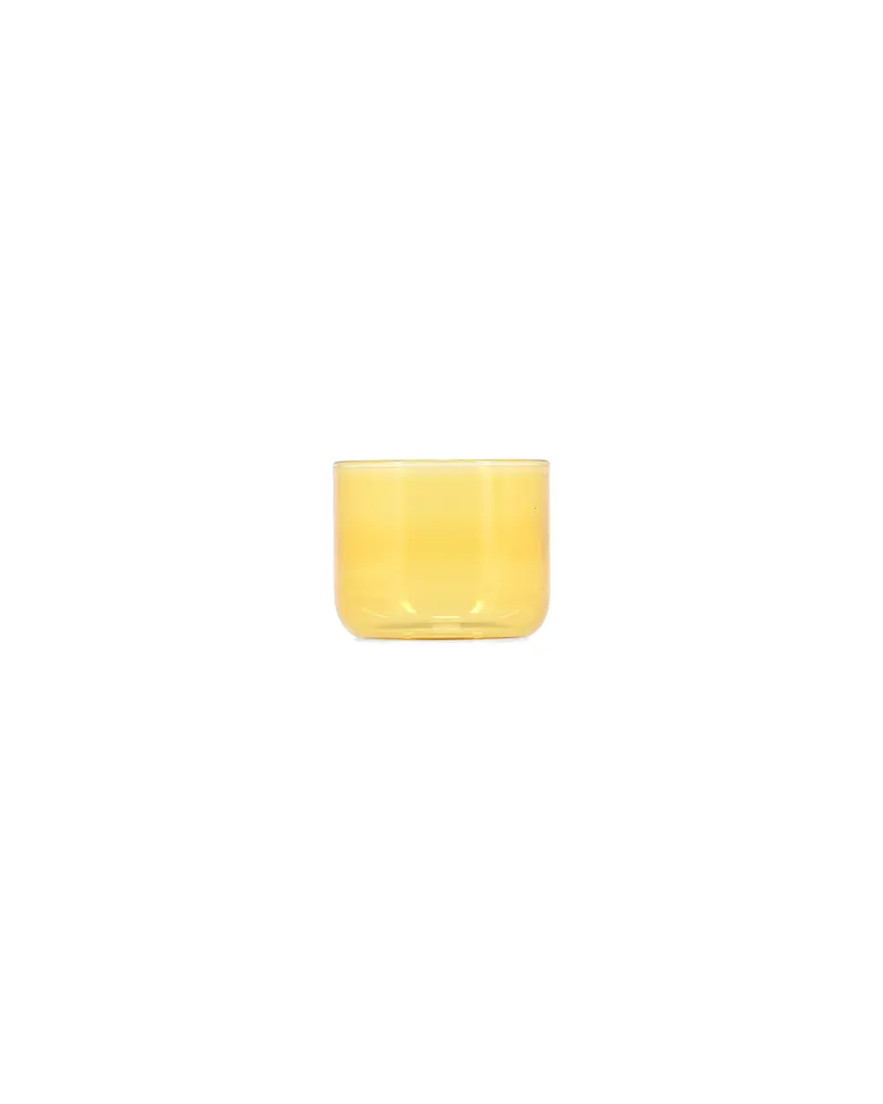 Fizz Trinkglas aus durchgefärbtem Glas, 290 ml, Gelb