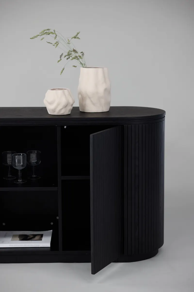 Fjällbacka ovales Sideboard, im Wohnraum, Ansicht 6