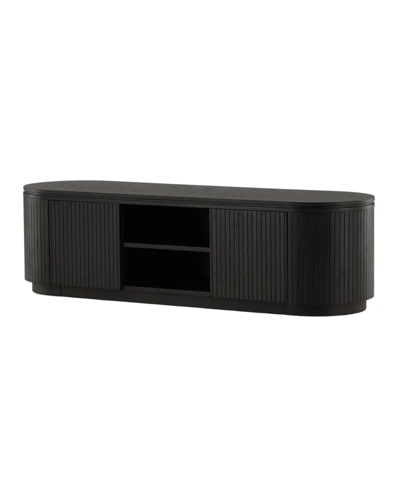 Fjällbacka TV-Lowboard mit abgerundeten Seiten, Ansicht 9