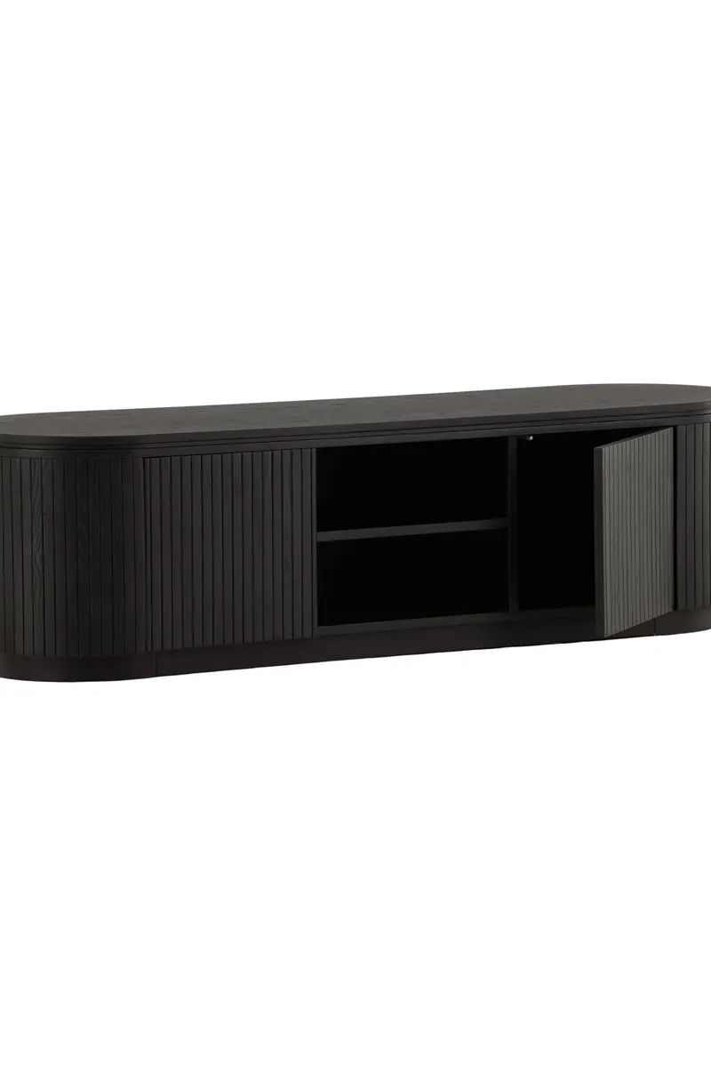 Fjällbacka TV-Lowboard mit abgerundeten Seiten, Ansicht 8