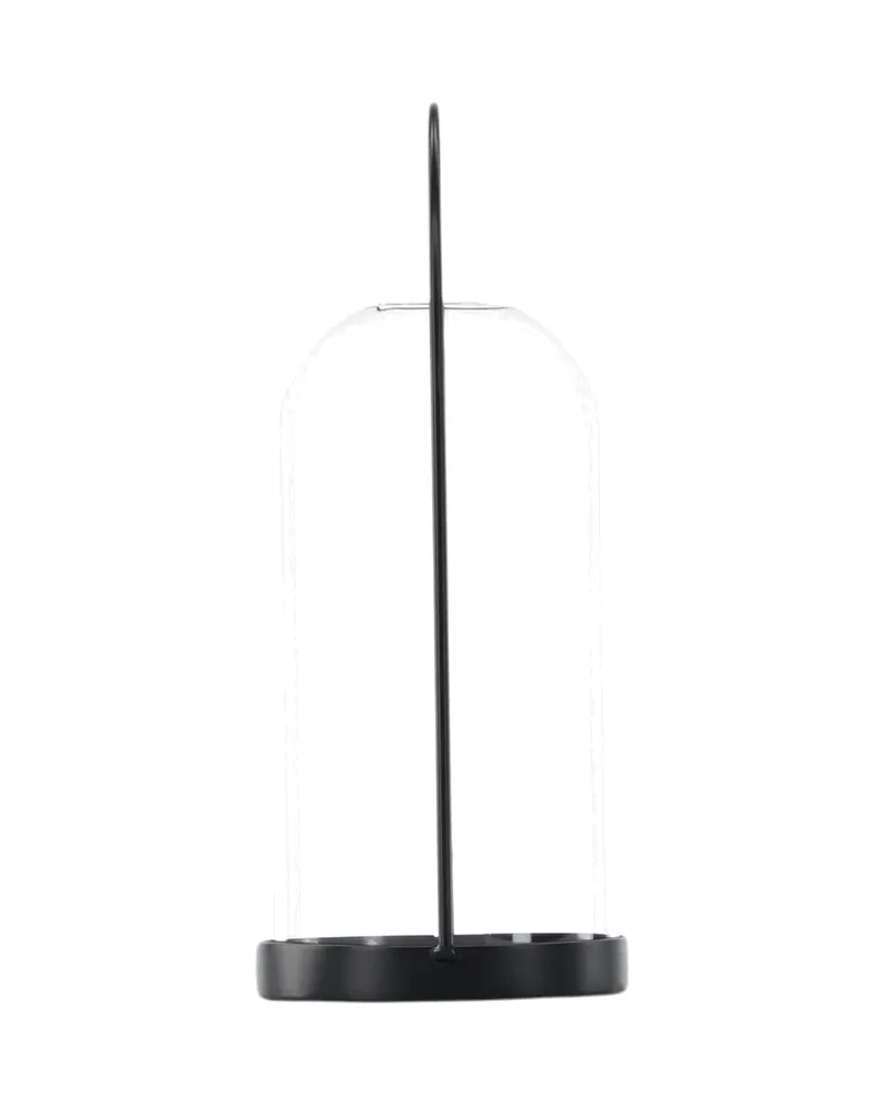 Flora Windlicht-Laterne mit Bügel aus Eisen und Glas in Ø 11 cm, Ansicht 7