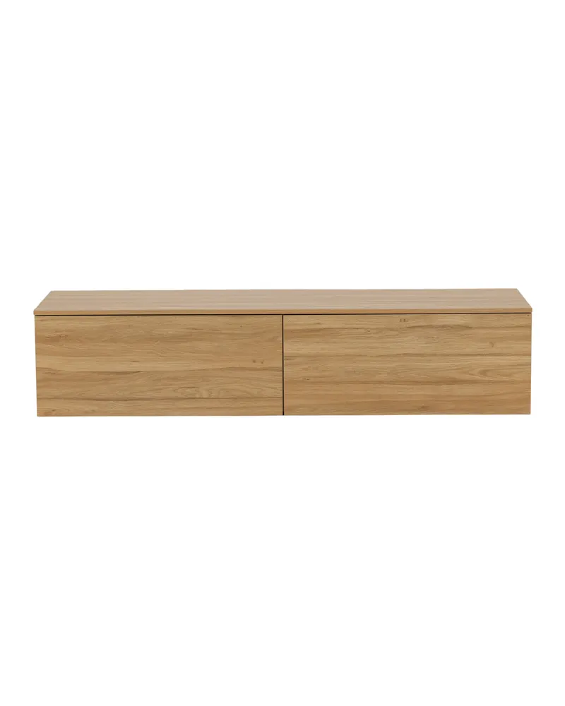 Frihamn flache Kommode in 45 × 35 × 160 cm, Natur, Ansicht 1